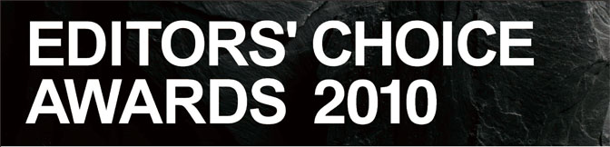 Editor's choice awards 2010